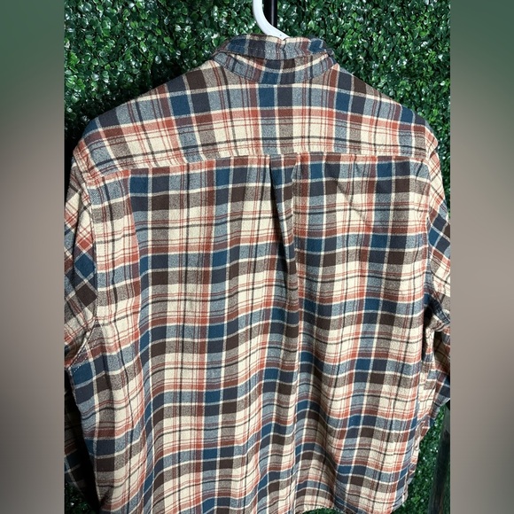 Eddie Bauer Men’s Flannel Long Sleeve Shirt - Picture 6 of 7